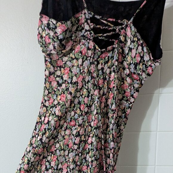 Vintage Angie Floarl Spaghetti Strap Sundress Size Small - Picture 5 of 7
